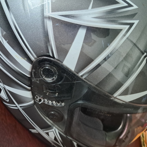 SHOEI Motorcycle Helmet, L - Picture 3 of 7